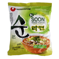 Nongshim SOON VEGGIE RAMYUN 112g - cena, porovnanie