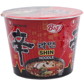 Nongshim RAMYUN SHINCUP Kórejské instantné rezance 114g