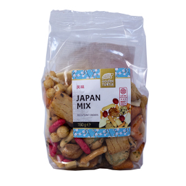 Golden Turtle Ryžové a orieškové krekry Japonský mix 150g