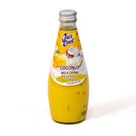 Juscool Kokosové mlieko s kokosovým želé - Mango 290ml