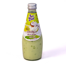 Juscool Kokosové mlieko s kokosovým želé - Melón 290ml