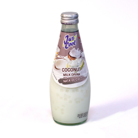 Juscool Kokosové mlieko s kokosovým želé 290ml