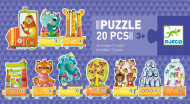 Djeco Puzzle Učím sa počítať - cena, porovnanie