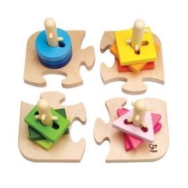 Hape Kreatívne drevené puzzle