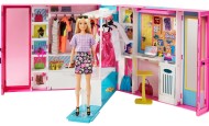 Mattel Barbie Šatník snov s bábikou - cena, porovnanie