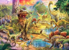 Anatolian Puzzle Kráľovstvo dinosaurov 500