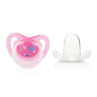 Nuby Silikónový ortodontický masážny cumlík 0-6m svietiaci - cena, porovnanie