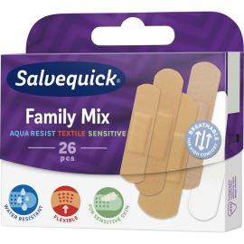 Salvequick Family Mix Sada rodinných náplastí 26ks