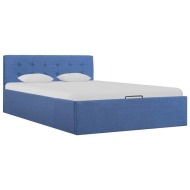 vidaXL  Hydraulický posteľný rám+úložný priestor, látka 120x200 cm - cena, porovnanie