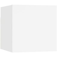 vidaXL Nočné stolíky 2 ks biele 30,5x30x30 cm drevotrieska - cena, porovnanie