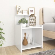 vidaXL Nočné stolíky 2 ks biele 40x35x60 cm drevotrieska - cena, porovnanie