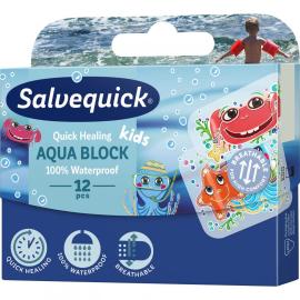 Salvequick Aqua Block Kids 12ks