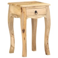 vidaXL Nočný stolík 28x28x46 cm masívne mangovníkové drevo - cena, porovnanie