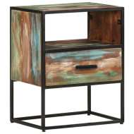 vidaXL Nočný stolík 40x30x50 cm recyklovaný masív - cena, porovnanie