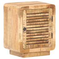 vidaXL Nočný stolík 40x30x50 cm, surové mangové drevo - cena, porovnanie