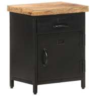 vidaXL Nočný stolík 40x30x52 cm surové mangovníkové drevo - cena, porovnanie