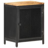 vidaXL Nočný stolík 40x30x53 cm surové mangovníkové drevo - cena, porovnanie
