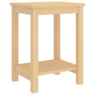 vidaXL Nočné stolíky bledé drevo 35x30x47 cm borovicový masív - cena, porovnanie