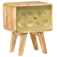 vidaXL Nočný stolík z mangovníkového dreva 40x30x49 cm - cena, porovnanie