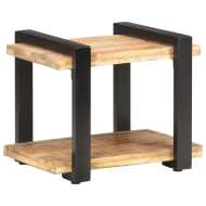 vidaXL Nočný stolík 50x40x40 cm surové mangovníkové drevo - cena, porovnanie