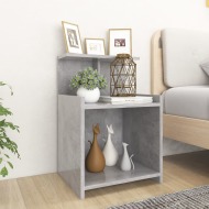 vidaXL Nočný stolík betónovo sivý 40x35x60 cm drevotrieska - cena, porovnanie