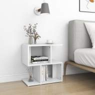vidaXL Nočný stolík biely 50x30x51,5 cm drevotrieska - cena, porovnanie