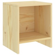 vidaXL Nočný stolík bledé drevo 35x30x40 cm borovicový masív - cena, porovnanie