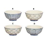 Sass & Belle Porcelánová miska na ryžu Sashiko - cena, porovnanie
