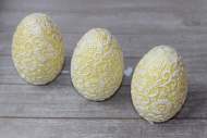Clayre & Eef Dekoračné vajíčko - žlté - cena, porovnanie