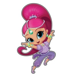 Nickelodeon Nástenná dekorácia Shimmer & Shine, Shimmer