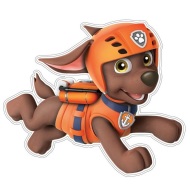 Nickelodeon Nástenná dekorácia Paw Patrol, Zuma - cena, porovnanie