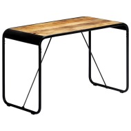 vidaXL Jedálenský stôl 118x60x76 cm surové masívne mangovníkové drevo - cena, porovnanie
