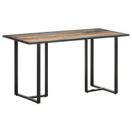 vidaXL Jedálenský stôl 140 cm recyklovaný masív - cena, porovnanie