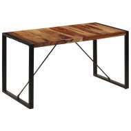 vidaXL Jedálenský stôl 140x70x75 cm, drevený masív sheesham - cena, porovnanie
