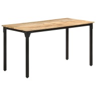 vidaXL  Jedálenský stôl 140x70x76 surové mangové drevo - cena, porovnanie