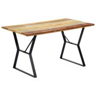 vidaXL Jedálenský stôl 140x80x76 cm, recyklovaný masív - cena, porovnanie