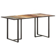 vidaXL Jedálenský stôl 160 cm recyklovaný masív - cena, porovnanie