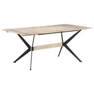 vidaXL Jedálenský stôl 180x90x76 cm mangovníkový masív - cena, porovnanie
