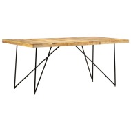 vidaXL Jedálenský stôl 180x90x76 cm mangový masív - cena, porovnanie