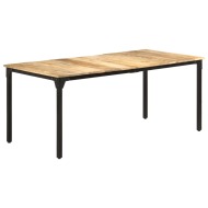 vidaXL Jedálenský stôl 180x90x76 cm surové mangovníkové drevo - cena, porovnanie