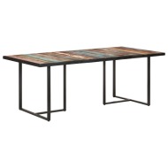 vidaXL Jedálenský stôl 200 cm recyklovaný masív - cena, porovnanie