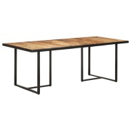 vidaXL Jedálenský stôl 200 cm surové mangovníkové drevo - cena, porovnanie