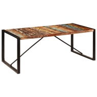 vidaXL Jedálenský stôl 200x100x75 cm, recyklovaný masív - cena, porovnanie