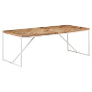 vidaXL Jedálenský stôl 200x90x76 cm akáciový a mangovníkový masív - cena, porovnanie