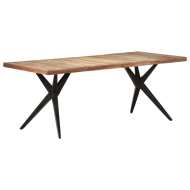 vidaXL Jedálenský stôl 200x90x76 cm recyklovaný masív - cena, porovnanie