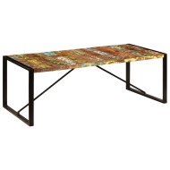 vidaXL Jedálenský stôl 220x100x75 cm, recyklovaný masív - cena, porovnanie