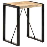 vidaXL Jedálenský stôl 60x60x75 cm masívne surové mangovníkové drevo - cena, porovnanie
