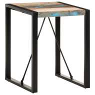 vidaXL Jedálenský stôl 60x60x75 cm, recyklovaný masív - cena, porovnanie