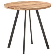 vidaXL Jedálenský stôl 80 cm masívne akáciové drevo - cena, porovnanie