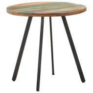 vidaXL Jedálenský stôl 80 cm recyklovaný masív - cena, porovnanie